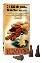 Almond Scent<br>Knox Incense Cones